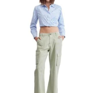 CAMISA CROP BLANCO HOLLY LAND
