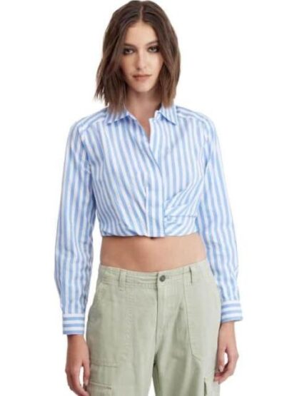 CAMISA CROP BLANCO HOLLY LAND - Image 2