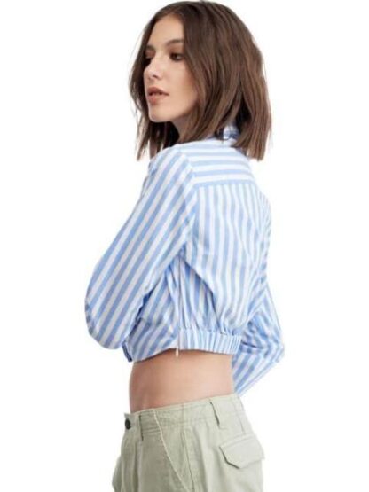 CAMISA CROP BLANCO HOLLY LAND - Image 3