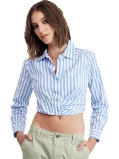 CAMISA CROP BLANCO HOLLY LAND - Image 5