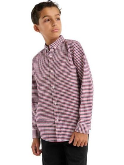 CAMISA CUADROS VINO HPC POLO - Image 3
