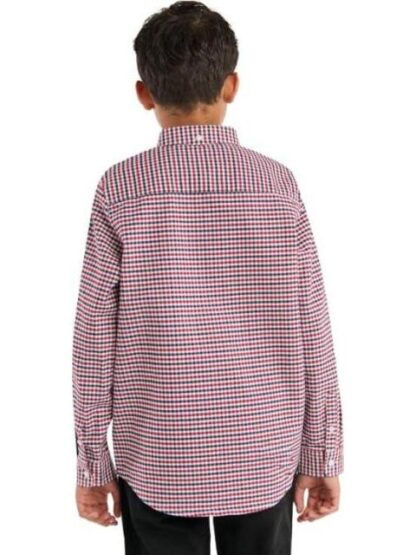 CAMISA CUADROS VINO HPC POLO - Image 4