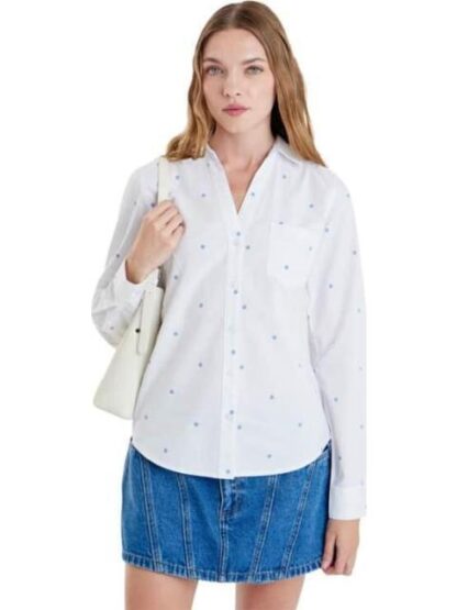 CAMISA ESTAMPADA BLANCO HOLLY LAND - Image 2