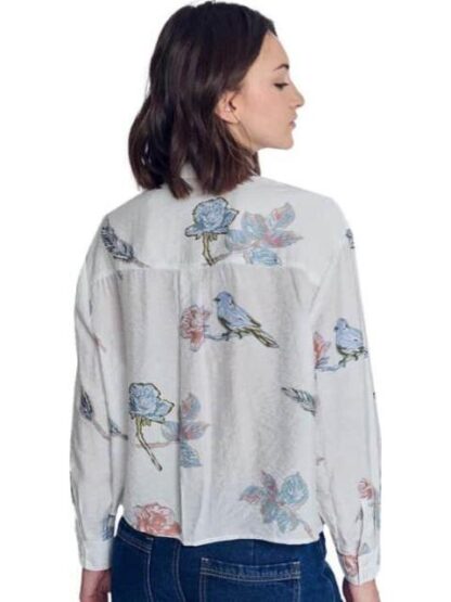 CAMISA ESTAMPADA BLANCO HOLLY LAND - Image 3