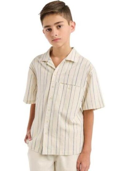 CAMISA LINO BEIGE NEXT CO - Image 4