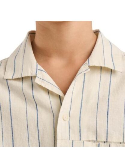 CAMISA LINO BEIGE NEXT CO - Image 6