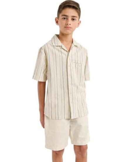 CAMISA LINO BLANCO NEXT CO