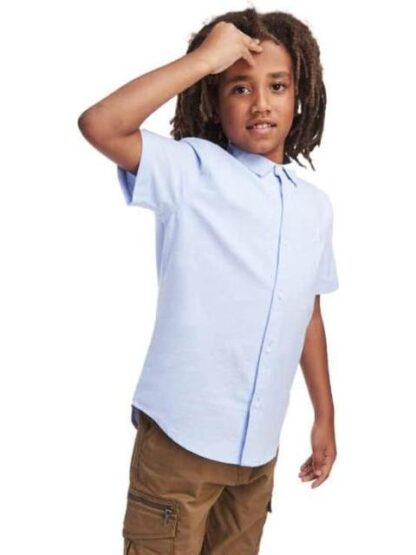 CAMISA LISA AZUL CIELO HPC POLO - Image 3