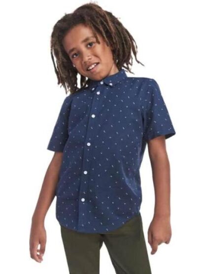 CAMISA ESTAMPADA AZUL MARINO NEXT CO - Image 2
