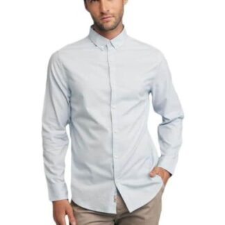 CAMISA MANGA LARGA AZUL CIELO HPC POLO