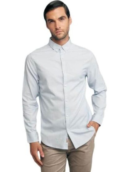 CAMISA MANGA LARGA AZUL CIELO HPC POLO - Image 5