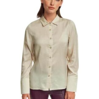 CAMISA MANGA LARGA BEIGE HOLLY LAND