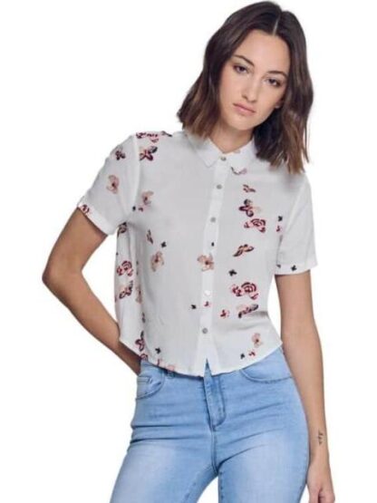CAMISA MARIPOSAS BLANCO HOLLY LAND - Image 3