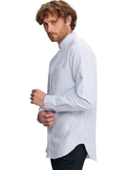 CAMISA ROPA CASUAL AZUL HPC POLO - Image 4