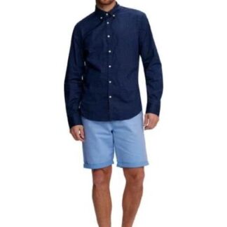 CAMISA ROPA CASUAL AZUL MARINO HPC POLO