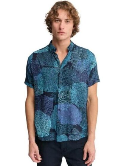 CAMISA ROPA CASUAL AZUL MARINO NEXT CO