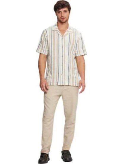 CAMISA ROPA CASUAL BEIGE D.E.E.P SELECTION - Image 6
