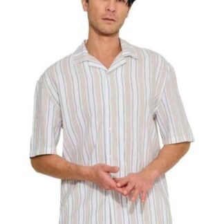 CAMISA ROPA CASUAL BEIGE NEXT CO