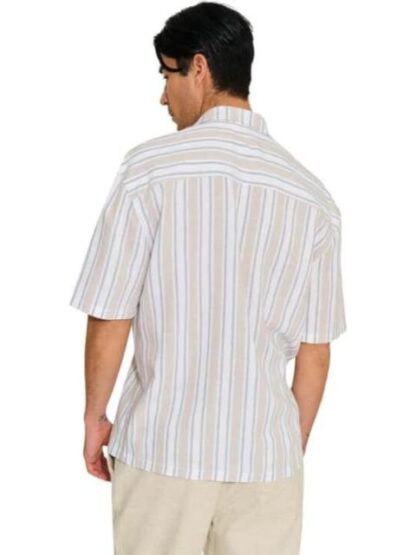 CAMISA ROPA CASUAL BEIGE NEXT CO - Image 5