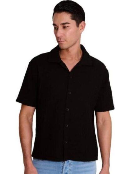 CAMISA ROPA CASUAL NEGRO D.E.E.P SELECTION - Image 2
