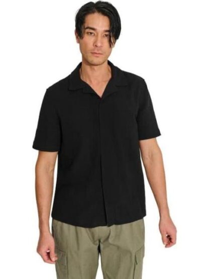 CAMISA ROPA CASUAL NEGRO HPC POLO - Image 3