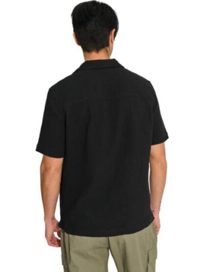 CAMISA ROPA CASUAL NEGRO HPC POLO - Image 6
