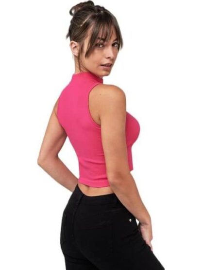 TOP SIN MANGAS ROSA HOLLY LAND - Image 2
