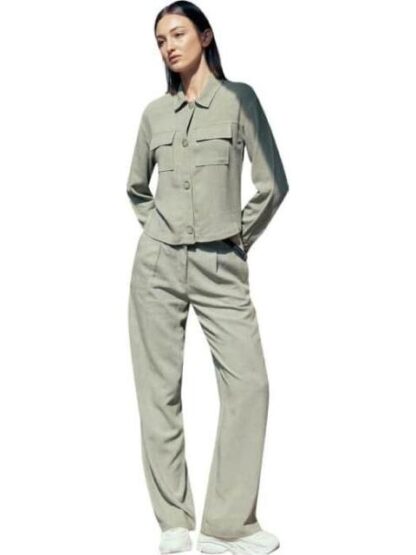 CAMISOLA LISA VERDE OLIVO HOLLY LAND