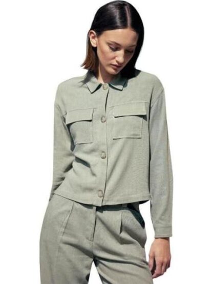 CAMISOLA LISA VERDE OLIVO HOLLY LAND - Image 3