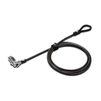 CANDADO DE LLAVE KENSINGTON PARA LAPTOP NANOSAVER 1.8M DE ACERO AL CARBON NEGRO K60604WW