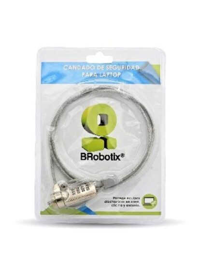 CANDADO PARA LAPTOP BROBOTIX 128899 PLATA CANDADO UNIVERSAL - Image 3