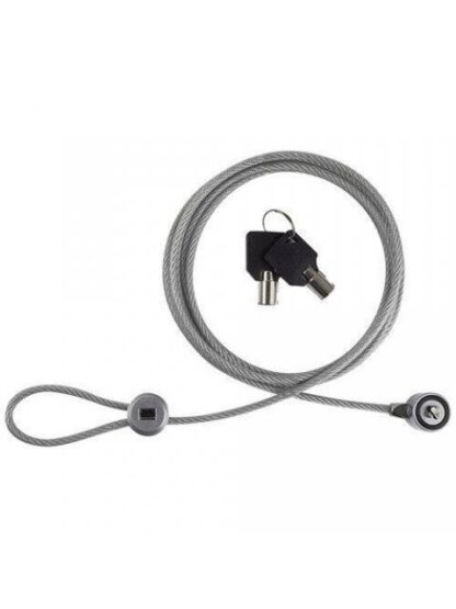 PERFECT CHOICE CANDADO DE LLAVE PARA LAPTOPS PC-160076 2 METROS GRIS - Image 2