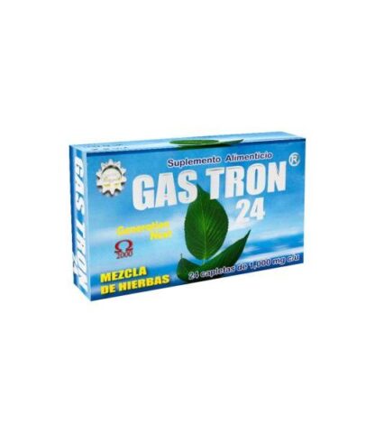 CAPLETAS GASTRON 24 C 24 DE 1000MG (GASTRITIS MEZCLA DE HIERBAS) GRUPO OMEGA 2000