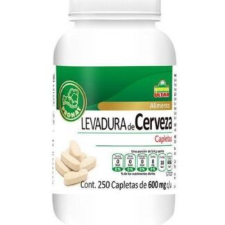 CAPLETAS LEVADURA DE CERVEZA C 250 PRONAT