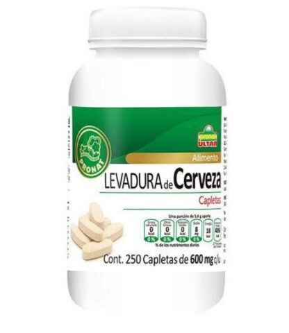 CAPLETAS LEVADURA DE CERVEZA C 250 PRONAT