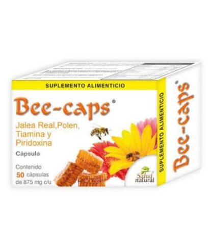 CAPS. BEE CAPS JALEA REALPOLENJALEA REALTIAMINA Y PIRIDOXINA ENER SALUD NATURAL