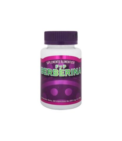 CAPS. BERBERINA C 60 FORTALEZA Y PLENITUD 500MG NUTRY SALUD