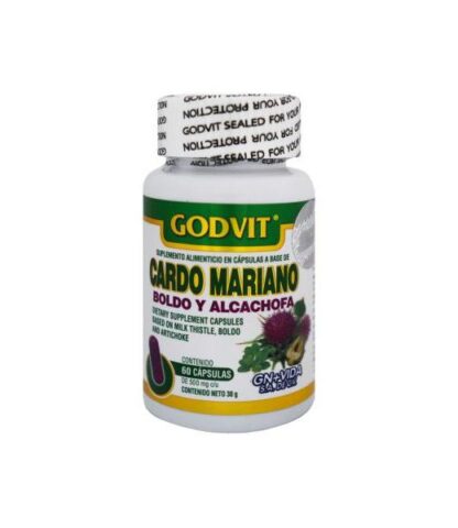 CAPS. CARDO MARIANO BOLDO Y ALCACHOFA C 60 PROTECTOR Y REGENERADO GN+VIDA