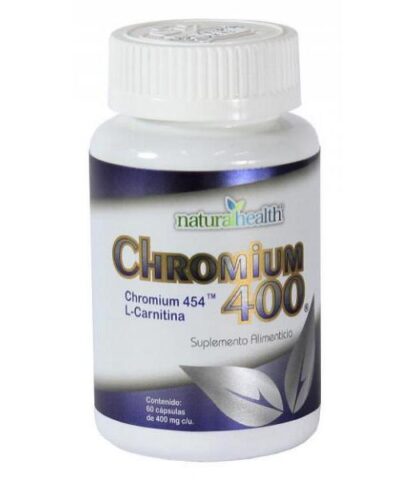 CAPS. CHROMIUM 400 MG. C 60 . L-CARNITINA OLAS