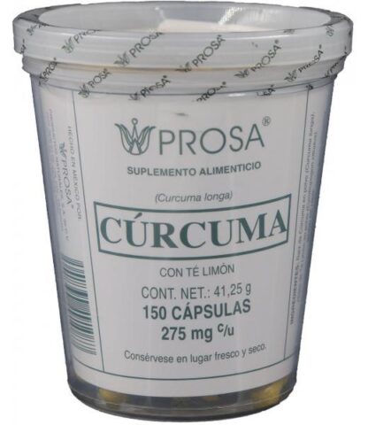 CAPS. CURCUMA C TE LMON C 150 PROSA