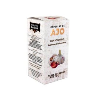 CAPS. DE AJO C 60 C VITAMINA C MIEL SALUD Y VIDA