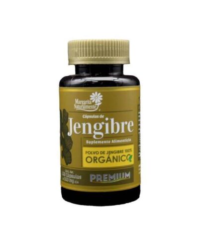 CAPS. DE JENGIBRE ORGANICO C 100 DE 550MG MARGARITA SANAMENTE