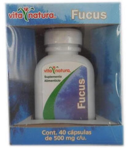 CAPS. FUCUS C 40 500 MG. VITA NATURA