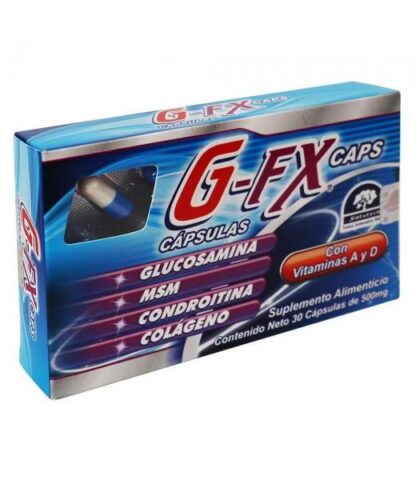 CAPS. G-FX C 30 GLUCOSAMINAMSMCONDROITINACOLAGENO LAB. NATUTECH