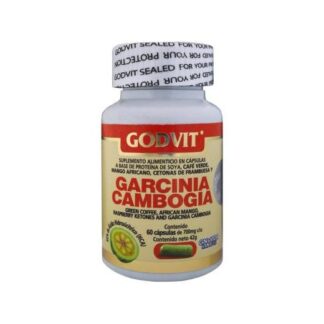 CAPS. GARCINIA CAMBOGIA C 60 GREEN COFEE AFRICAN MANGO RASPBERRY GN+VIDA