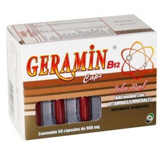 CAPS. GERAMIN B-12 C 50 JALEA REAL VIT Y MINERALES B.Q.M.