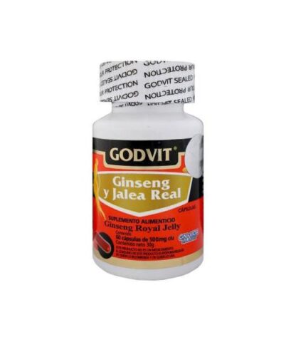 CAPS. GINSENG Y JALEA REAL C 60 GINSENG ROYAL JELLY GN+VIDA