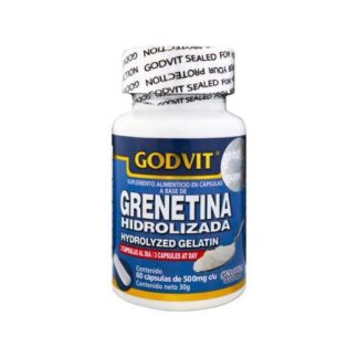 CAPS. GRENETINA HIDROLIZADA C 60 HIDROLYZED GELATIN GN+VIDA