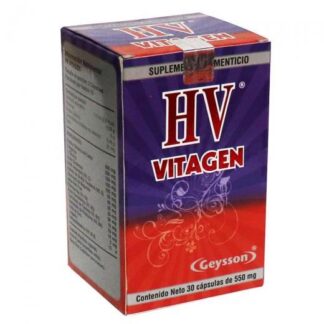 CAPS. HV VITAGEN BLACKPILL C 30 550MG GEYSSON