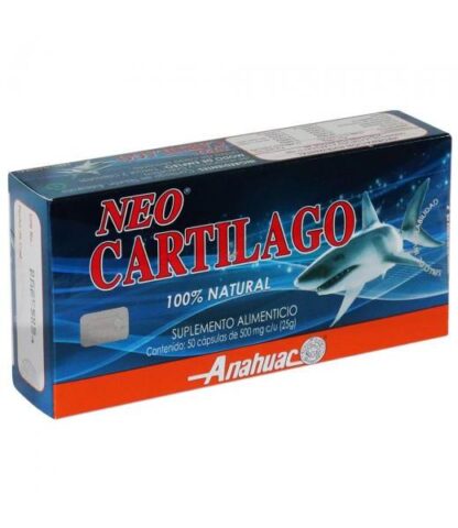CAPS. NEO CARTILAGO C 50 AZUL 100% NATURAL ANAHUAC